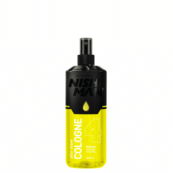 NISHMAN 04 After Shave Këln 70° Alkohol dezinfizierend - Limon 200 ml